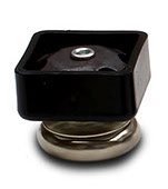 Swivel Saturn Glides with Steel Base for Banquet, Restaurant & Industrial Seating