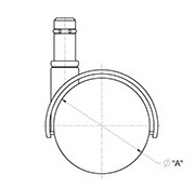 hooded twin wheel caster-crop-u33781
